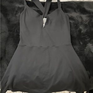 Alo Yoga black mini athletic dress